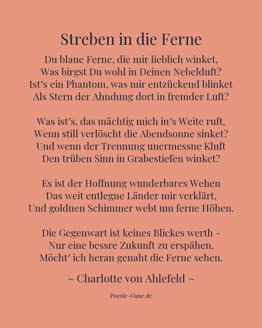 Illustration zu Streben in die Ferne