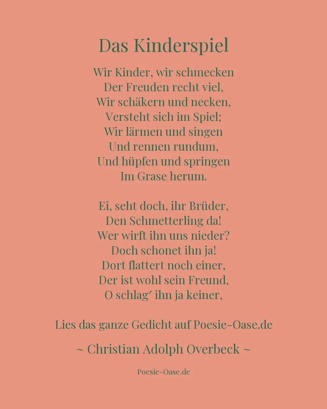 Illustration zu Das Kinderspiel