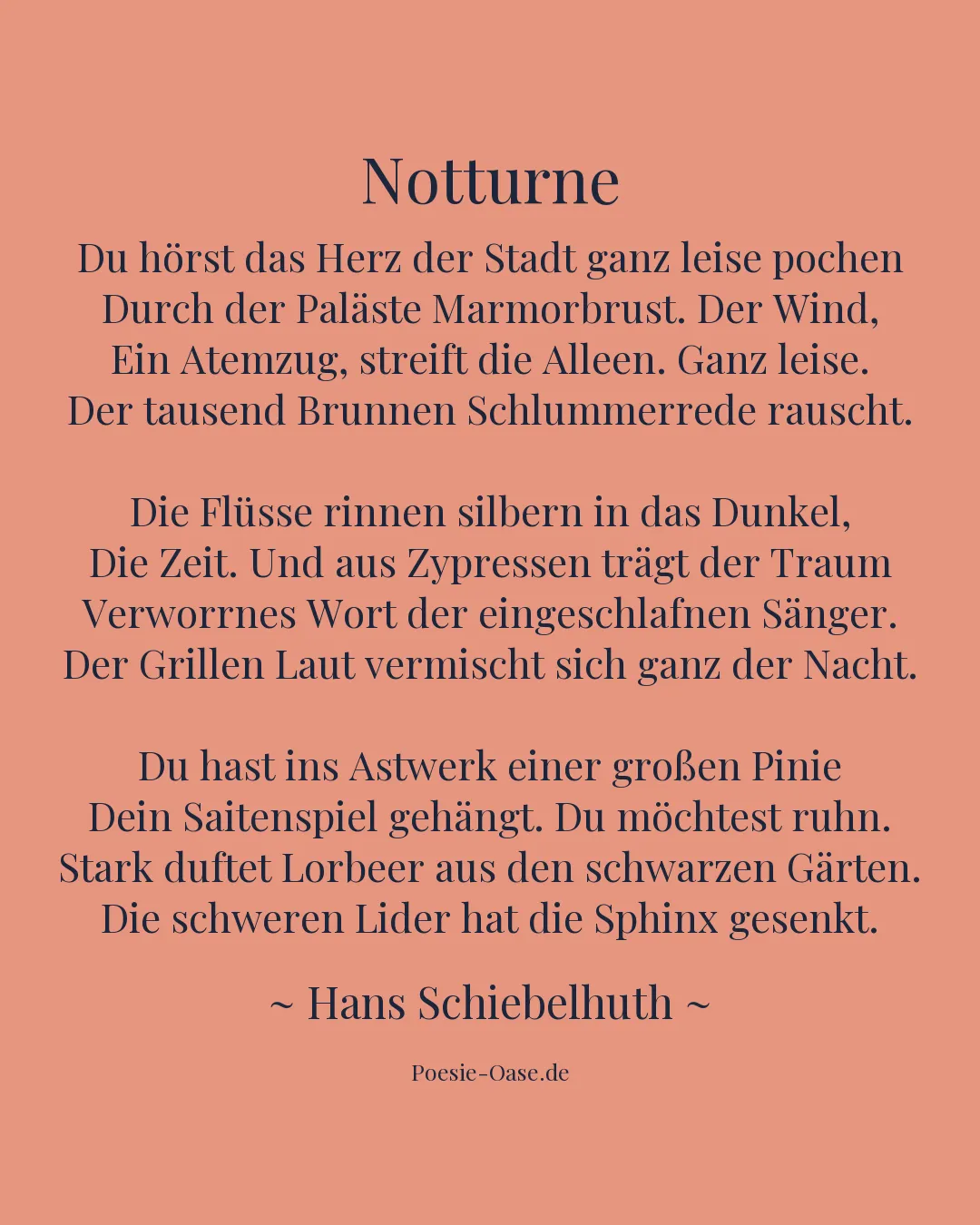 Illustration zu Notturne