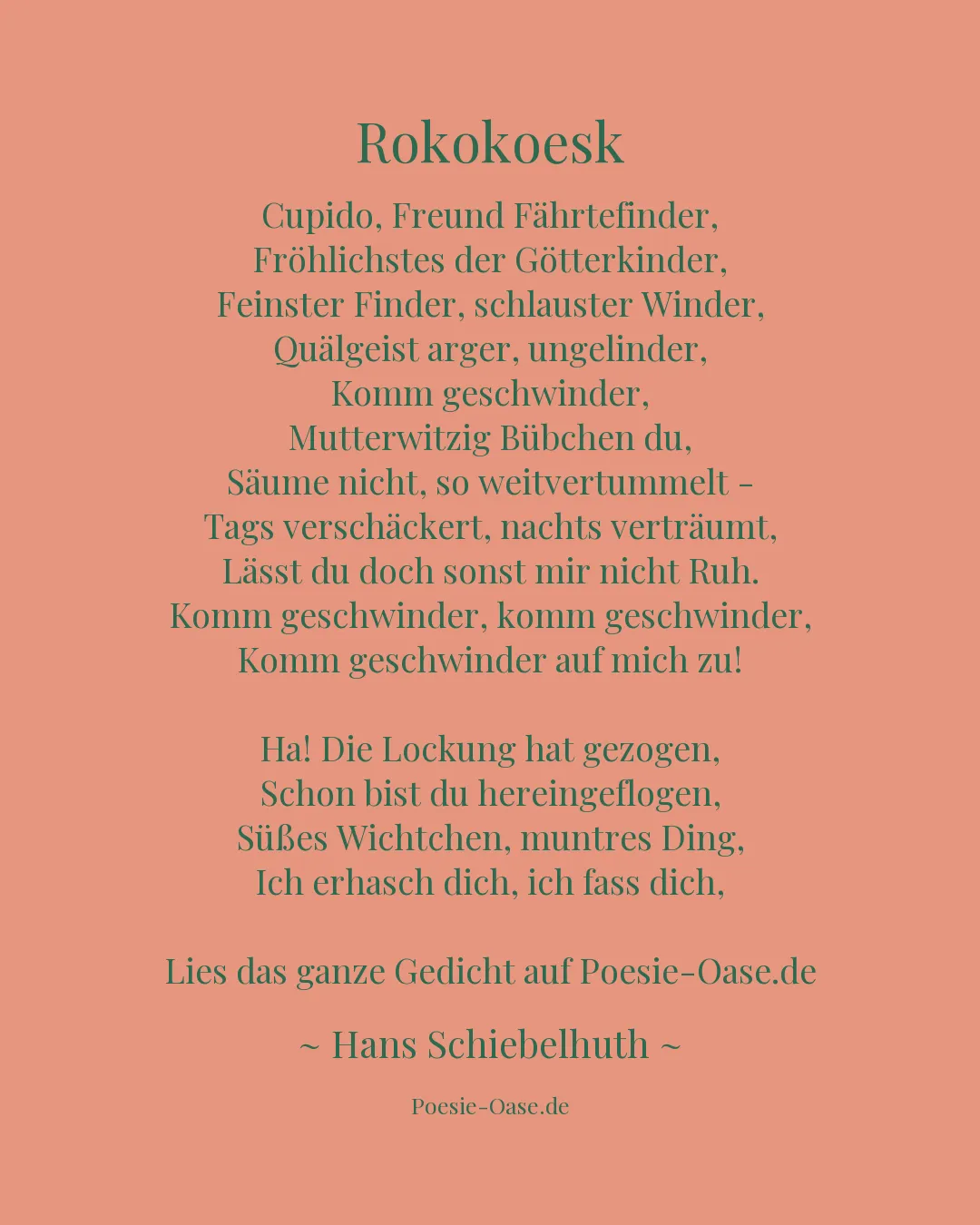 Illustration zu Rokokoesk