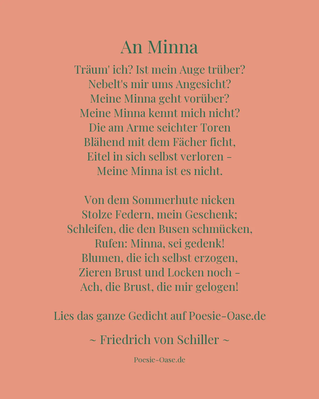 Illustration zu An Minna