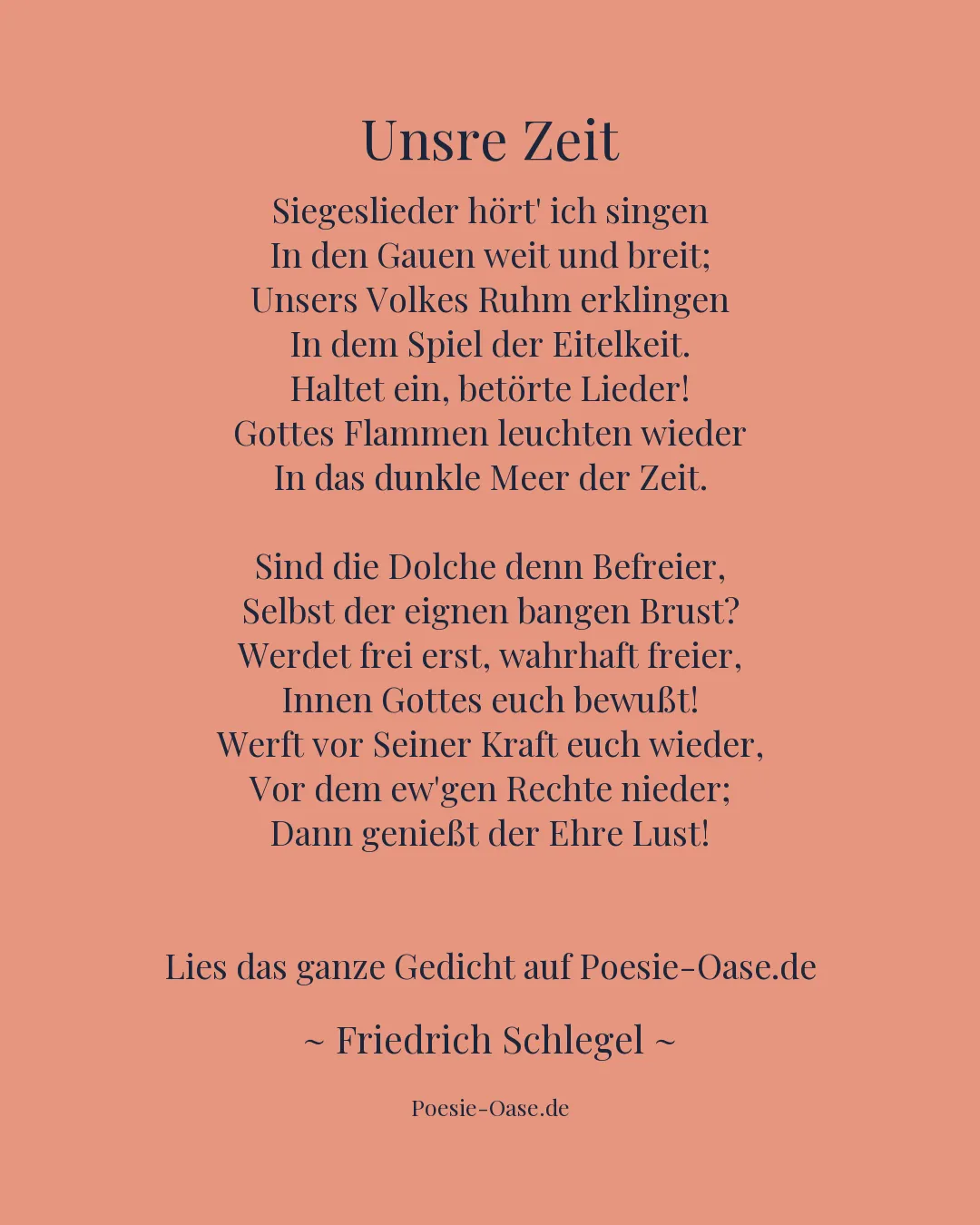 Illustration zu Unsre Zeit