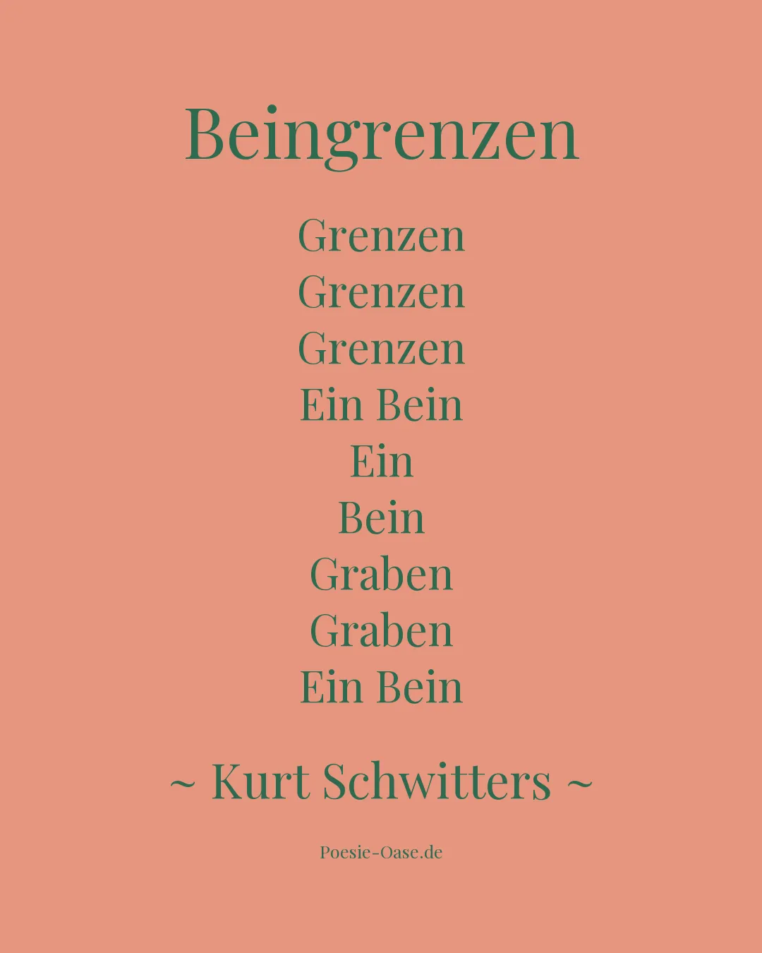 Illustration zu Beingrenzen