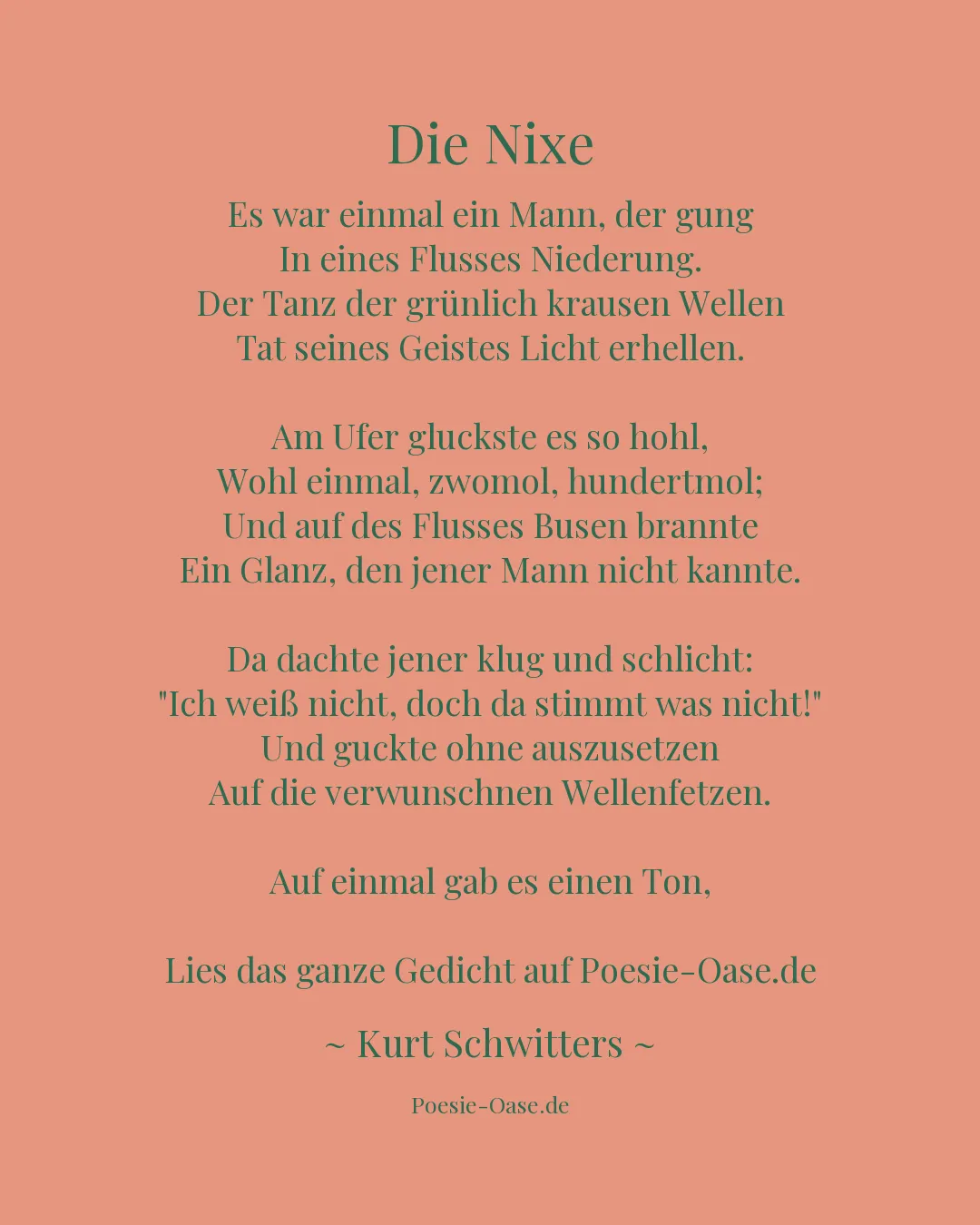 Illustration zu Die Nixe