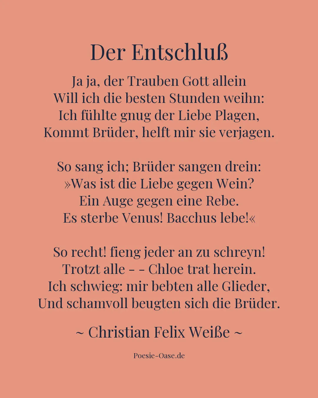 Illustration zu Der Entschluß