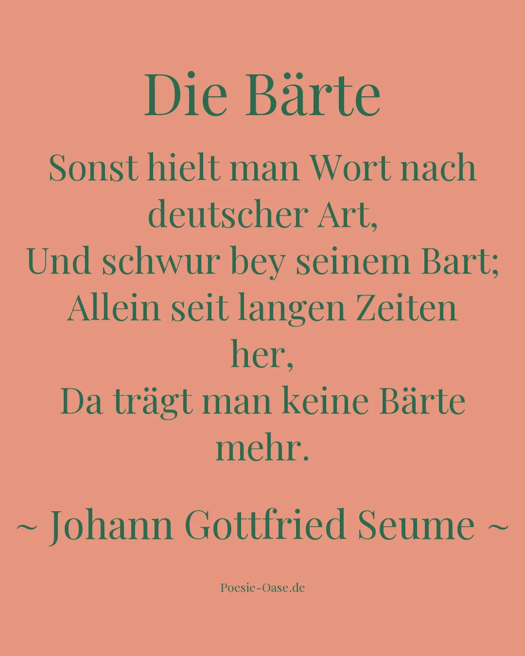 Illustration zu Die Bärte