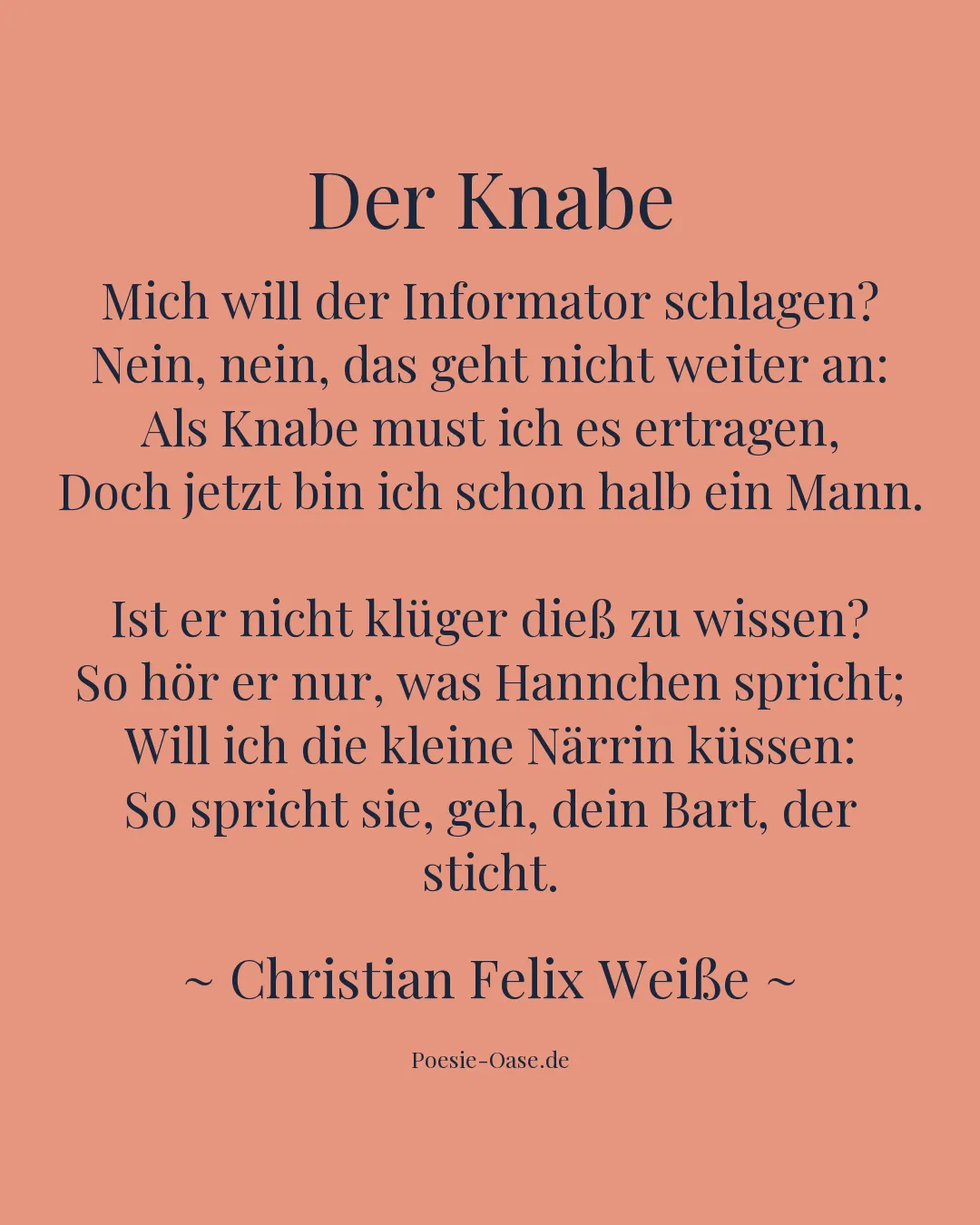 Illustration zu Der Knabe