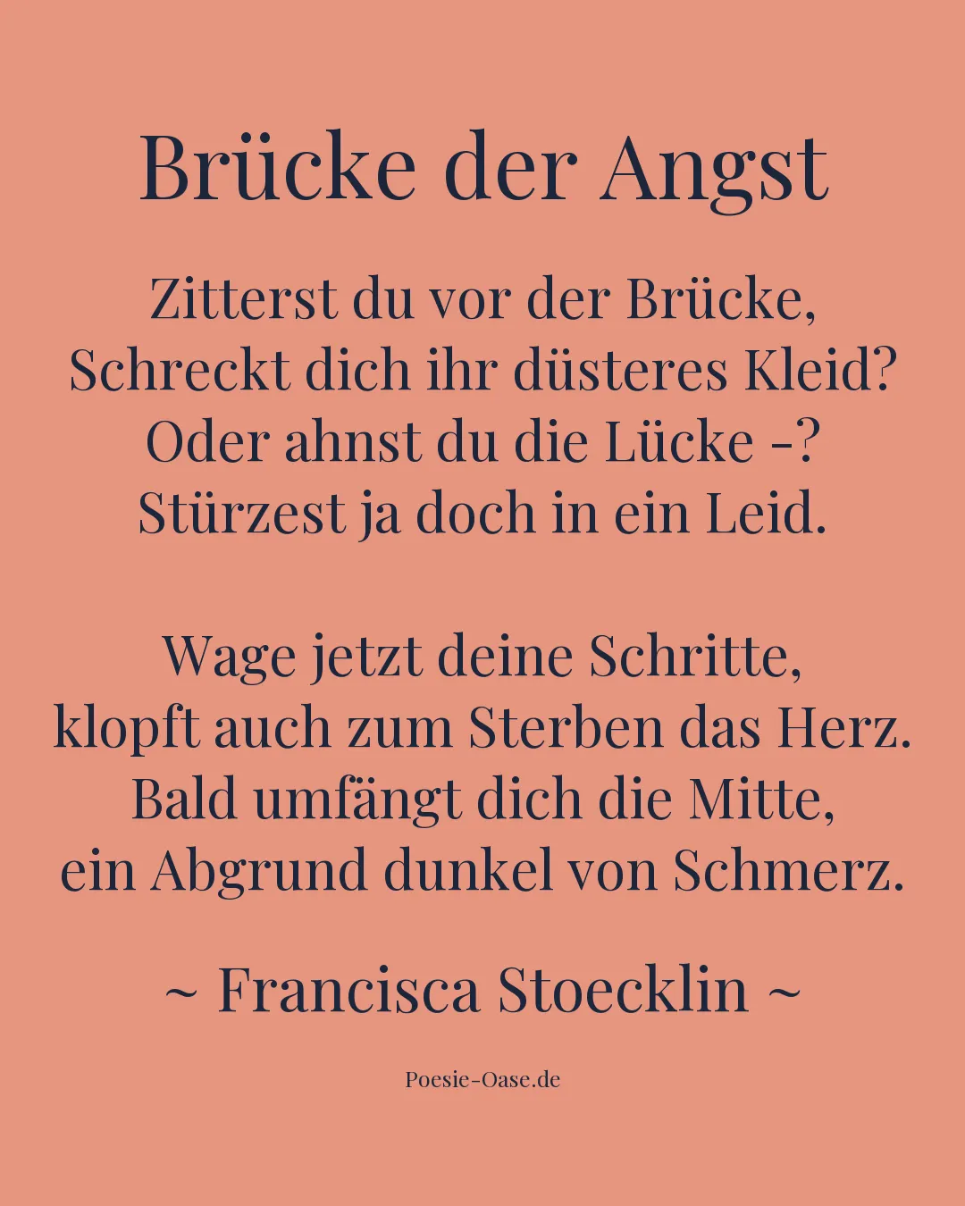 Illustration zu Brücke der Angst
