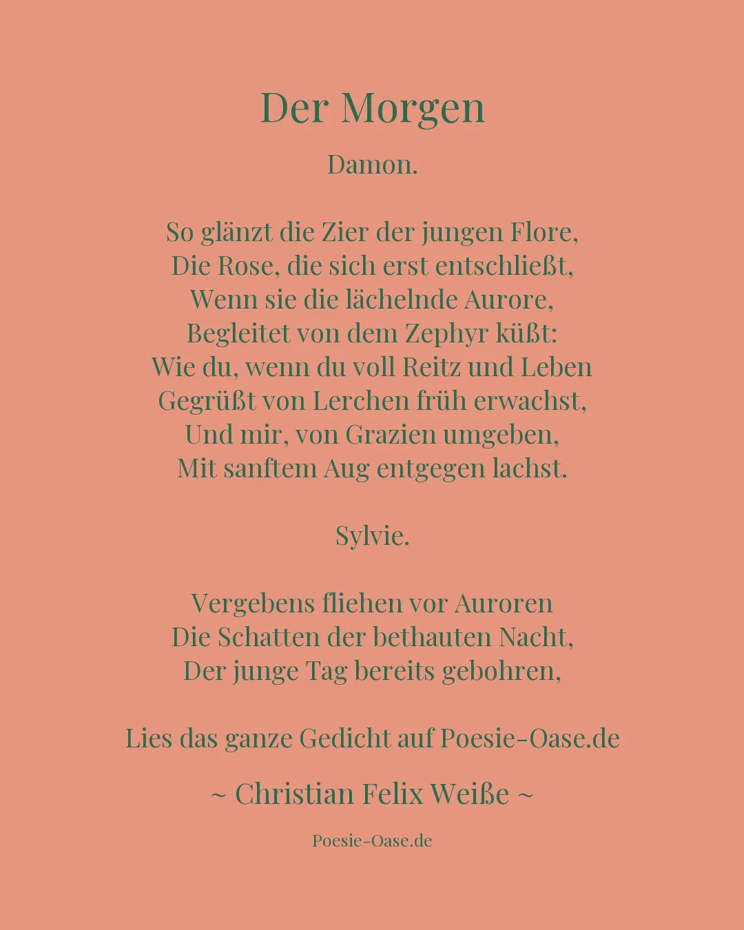 Illustration zu Der Morgen