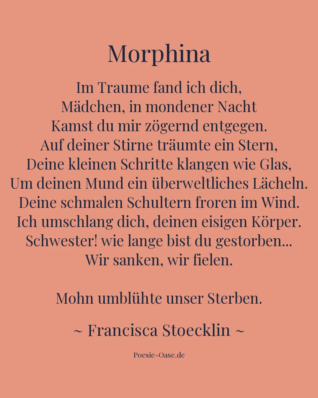 Illustration zu Morphina