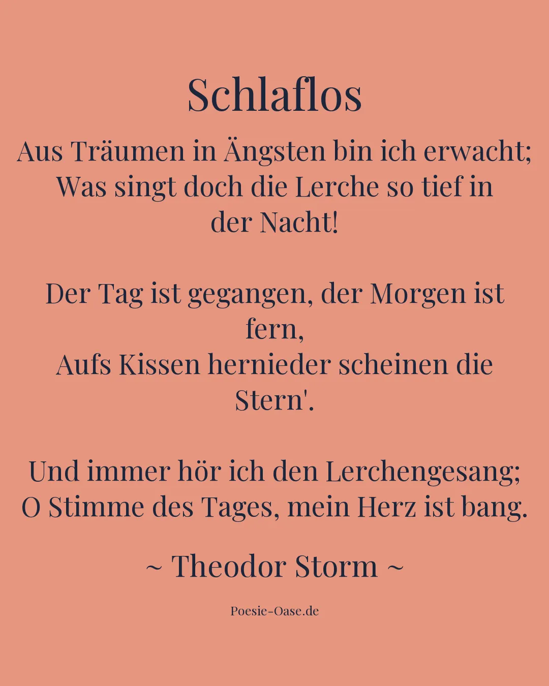Illustration zu Schlaflos