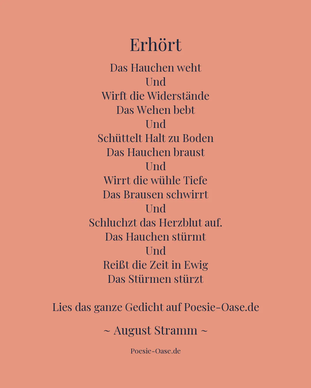 Illustration zu Erhört