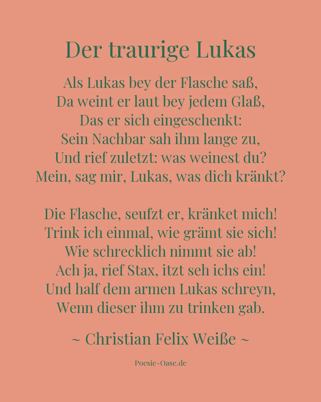 Illustration zu Der traurige Lukas
