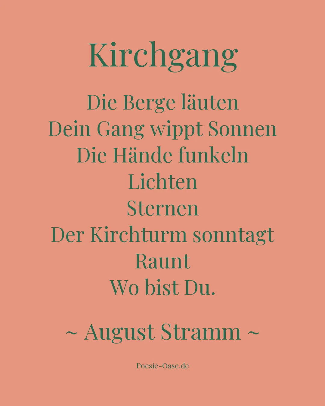 Illustration zu Kirchgang