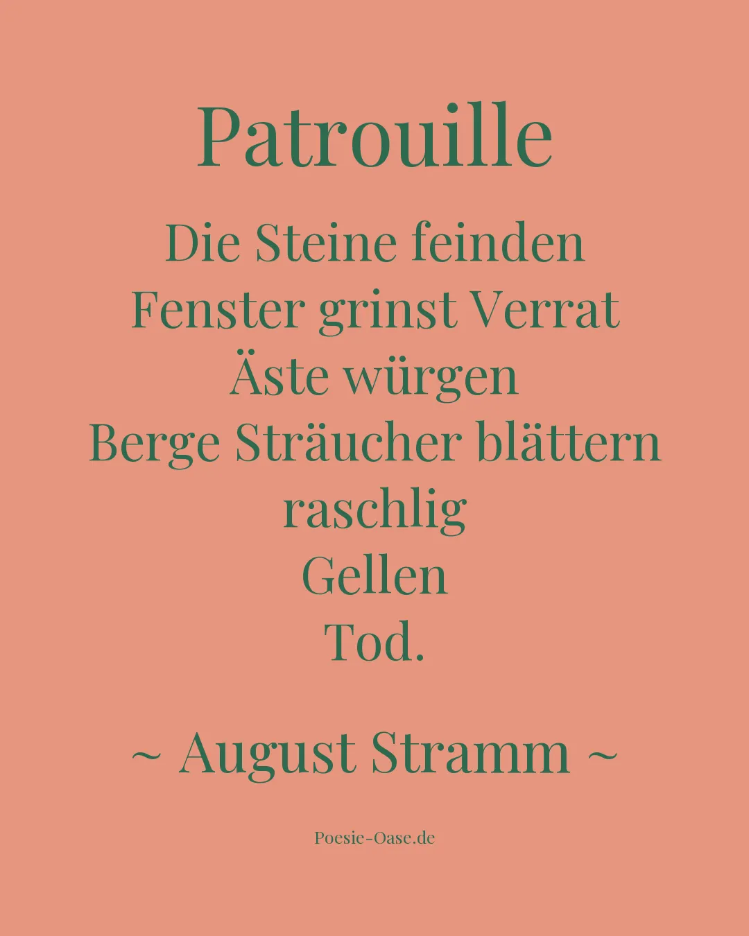 Illustration zu Patrouille
