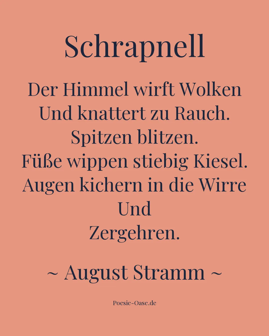 Illustration zu Schrapnell