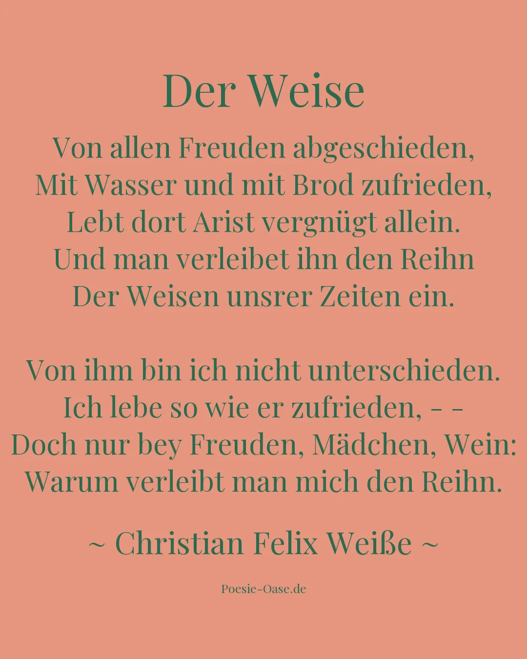 Illustration zu Der Weise