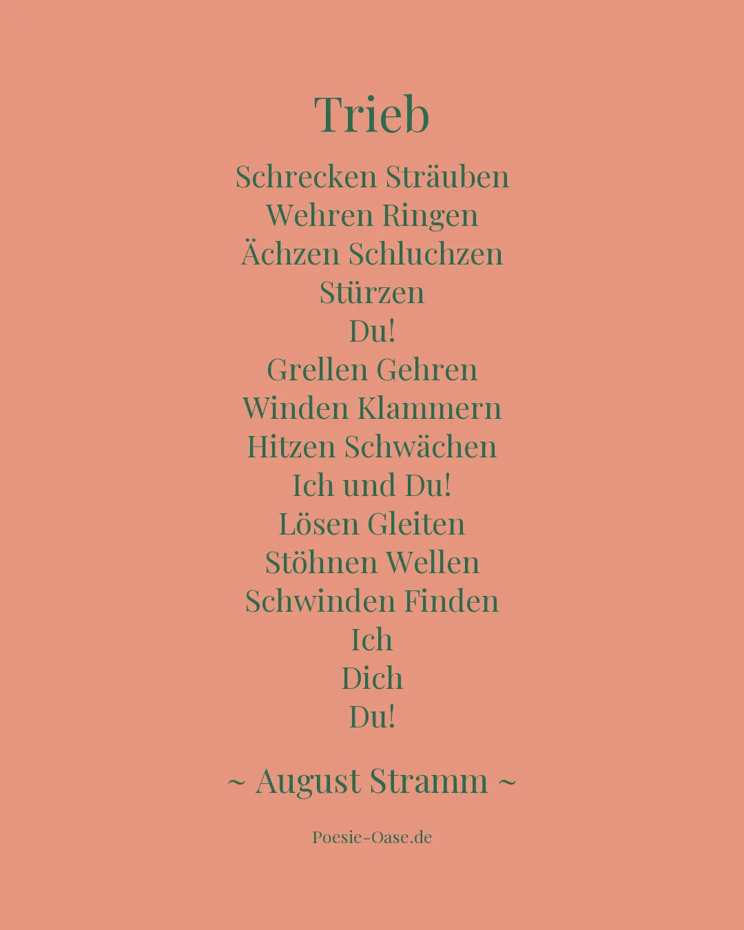 Illustration zu Trieb
