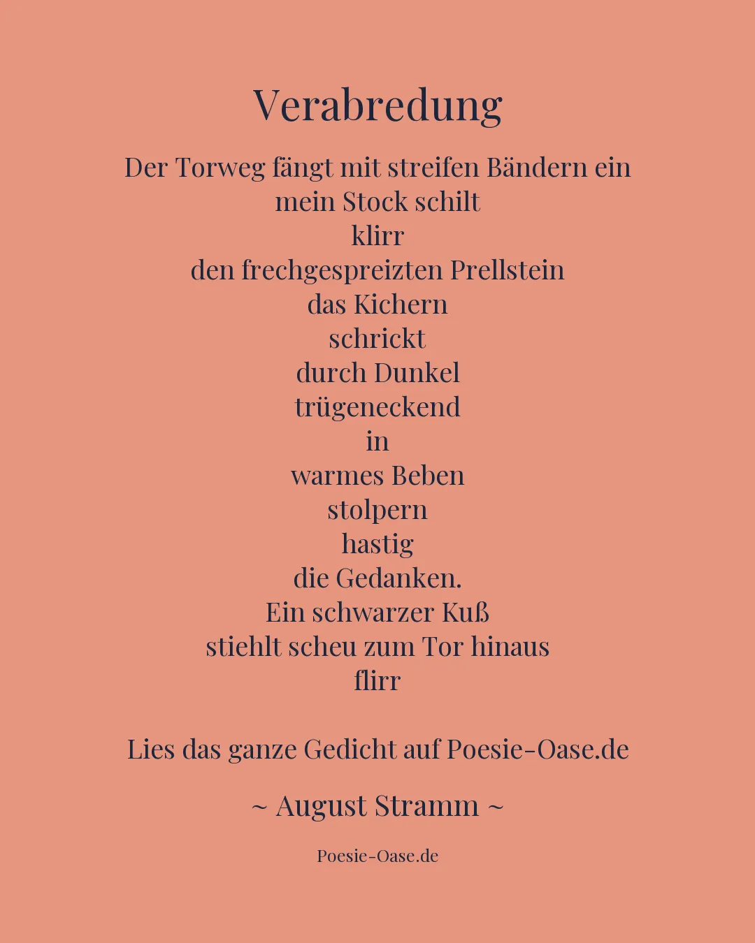 Illustration zu Verabredung