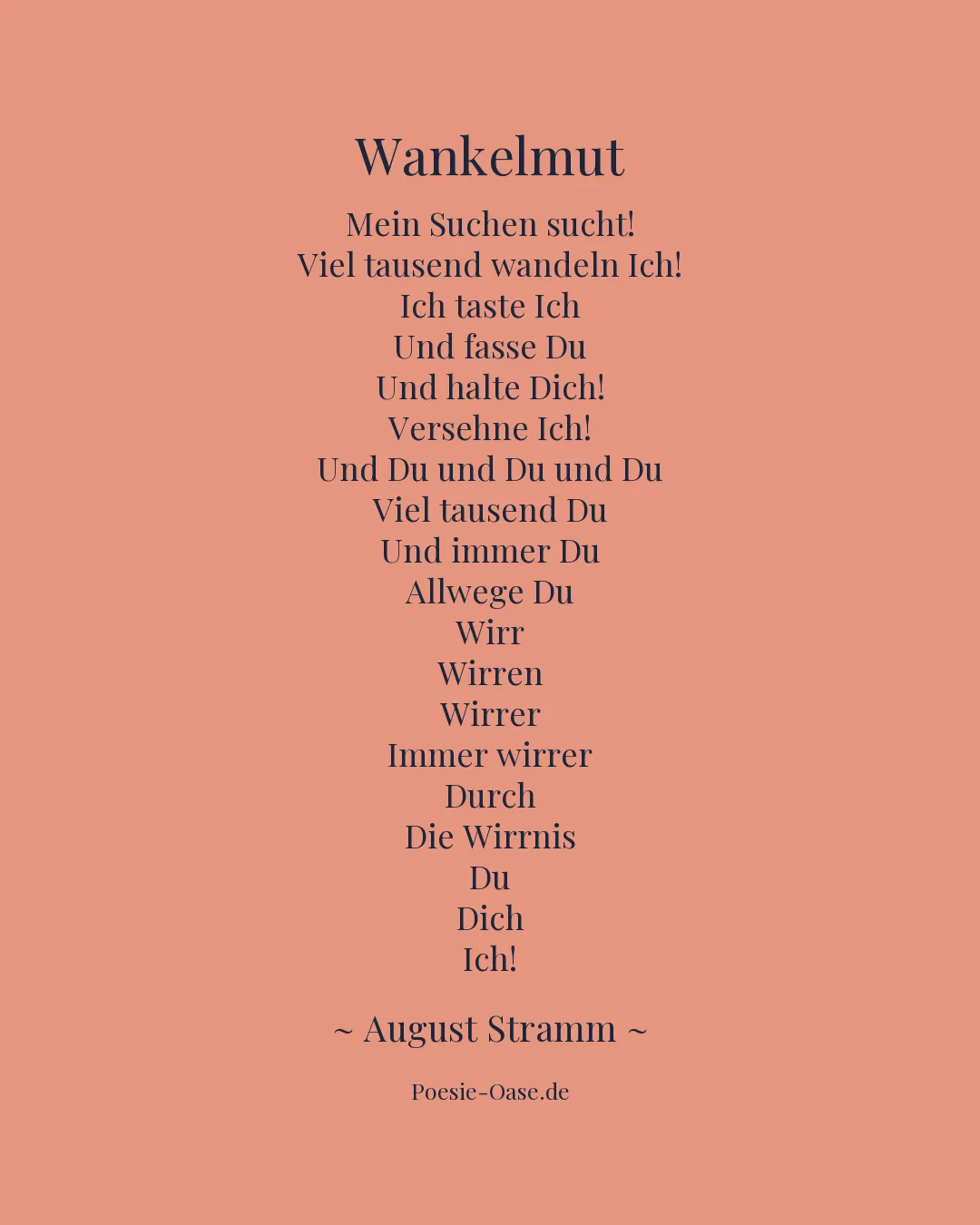 Illustration zu Wankelmut