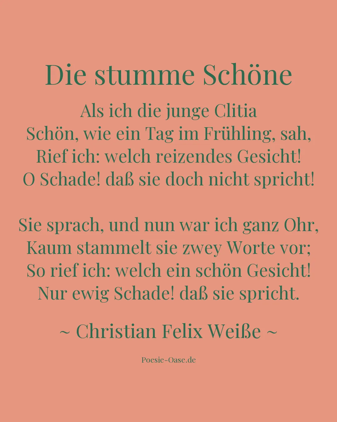 Illustration zu Die stumme Schöne