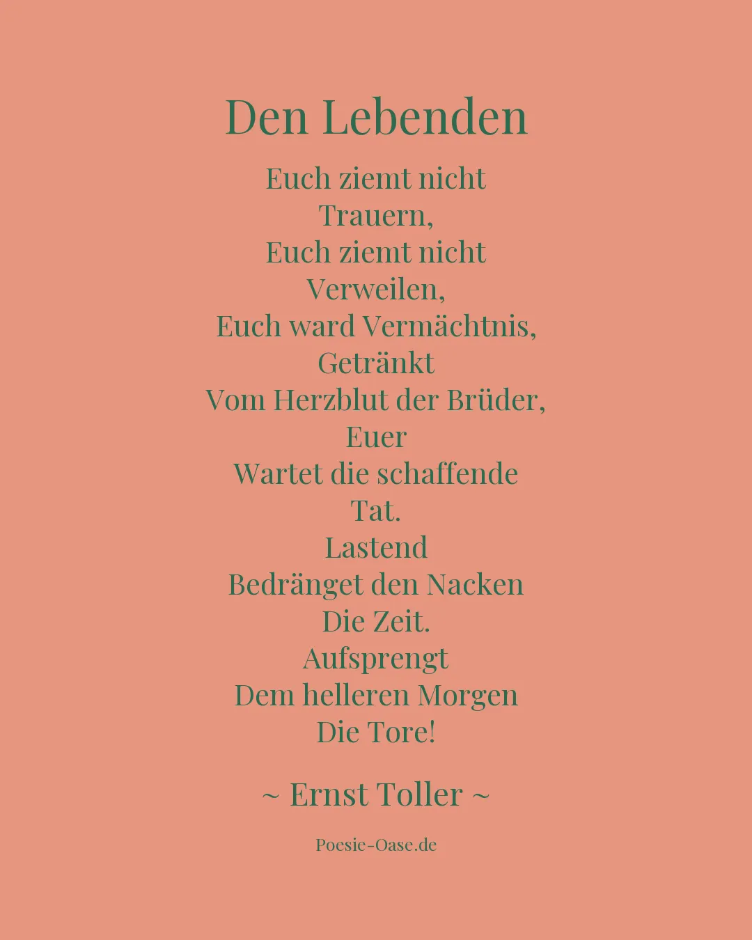 Illustration zu Den Lebenden