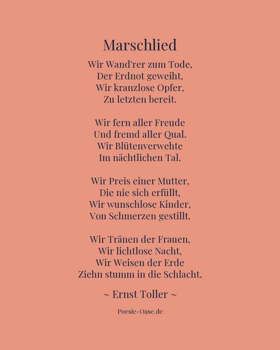Illustration zu Marschlied