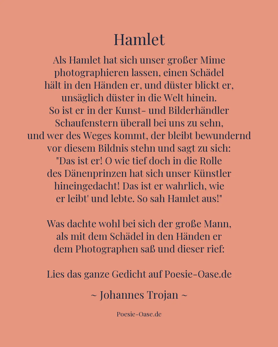 Illustration zu Hamlet