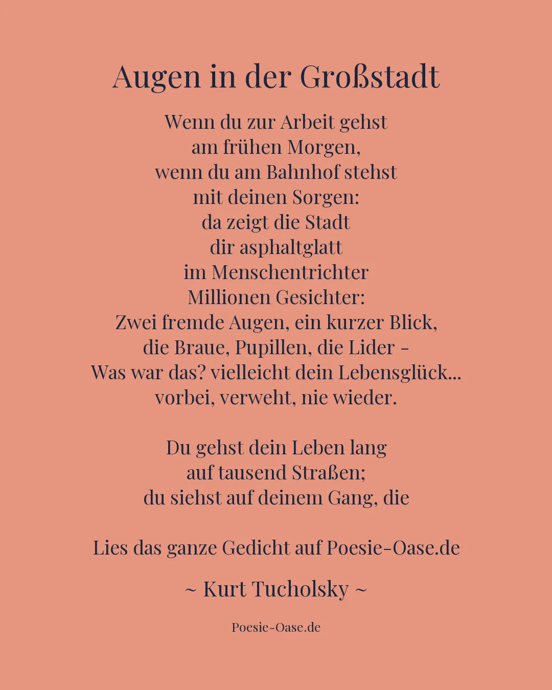 Illustration zu Augen in der Großstadt