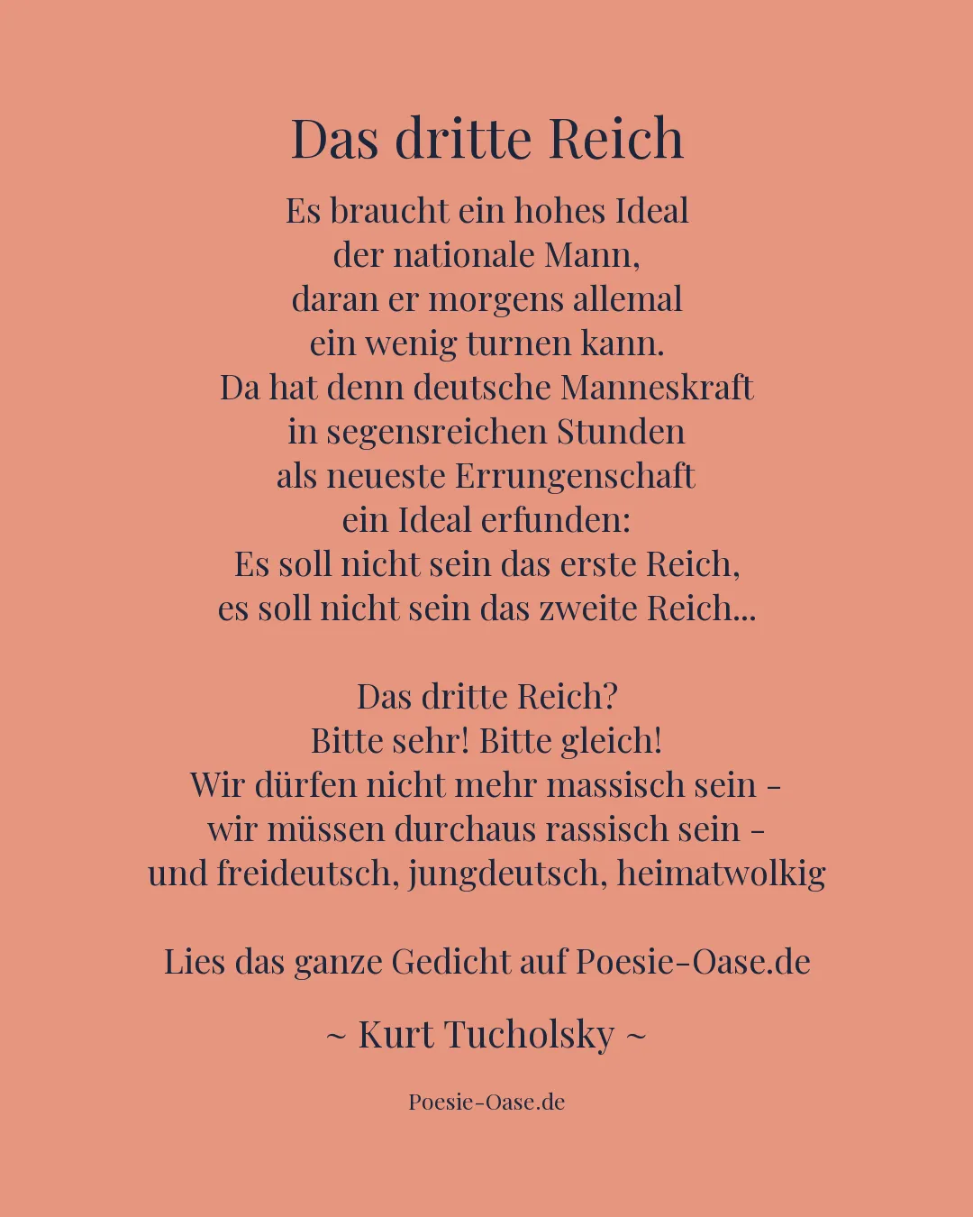 Illustration zu Das dritte Reich