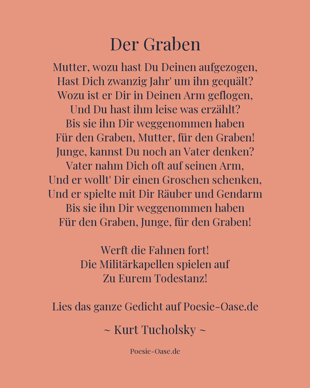 Illustration zu Der Graben