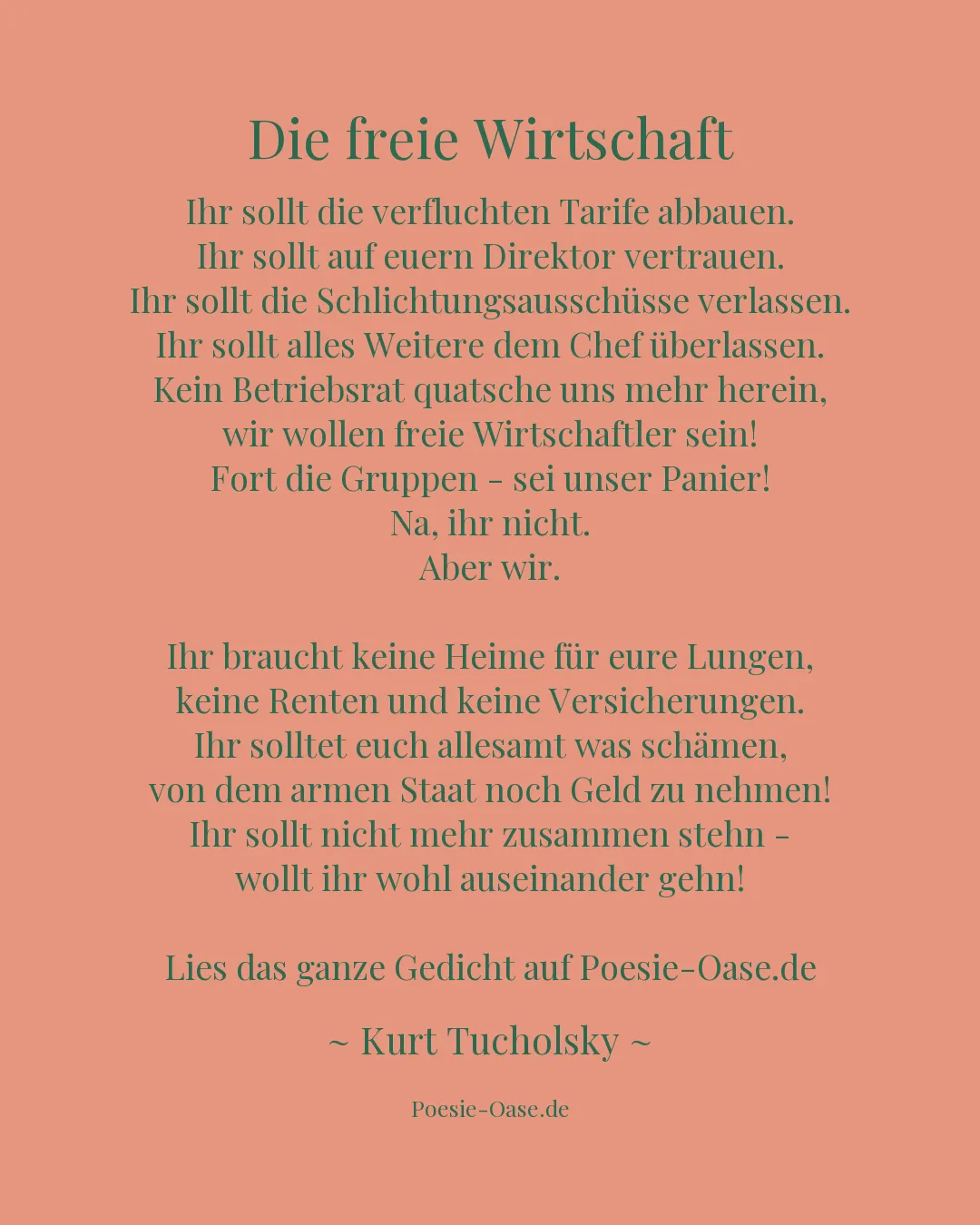 Illustration zu Die freie Wirtschaft