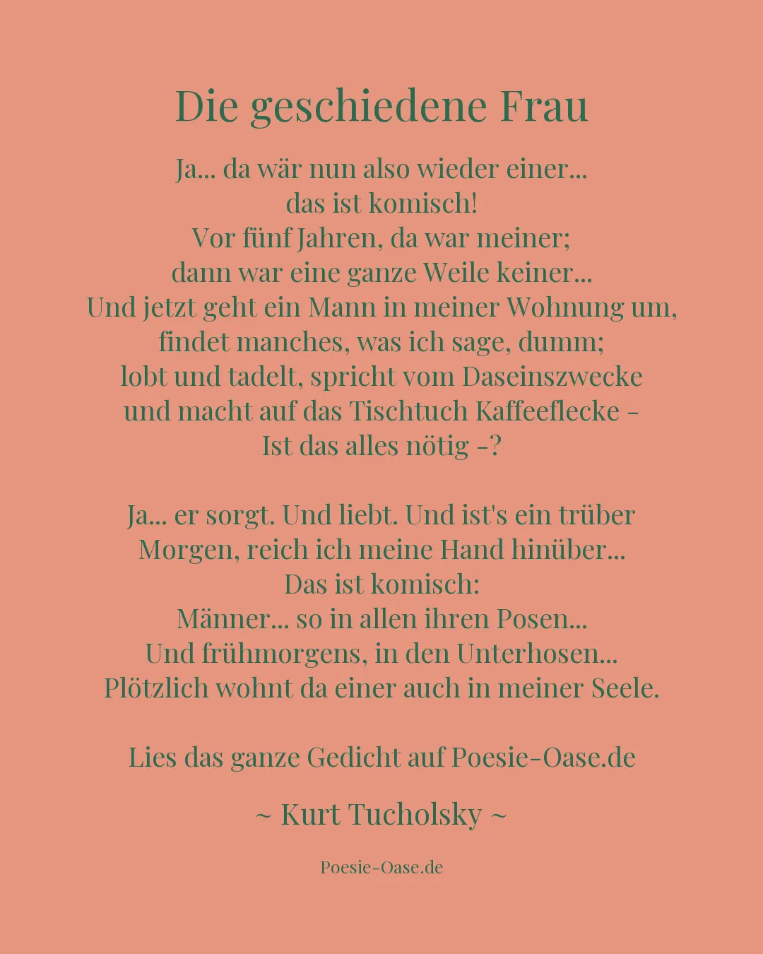 Illustration zu Die geschiedene Frau