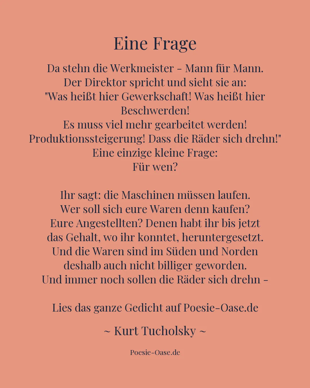 Illustration zu Eine Frage