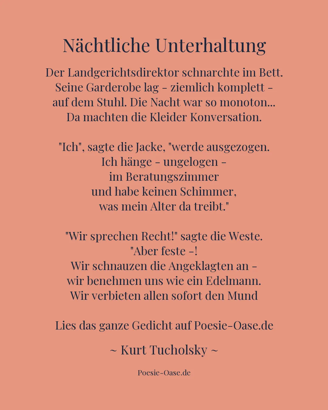 Illustration zu Nächtliche Unterhaltung