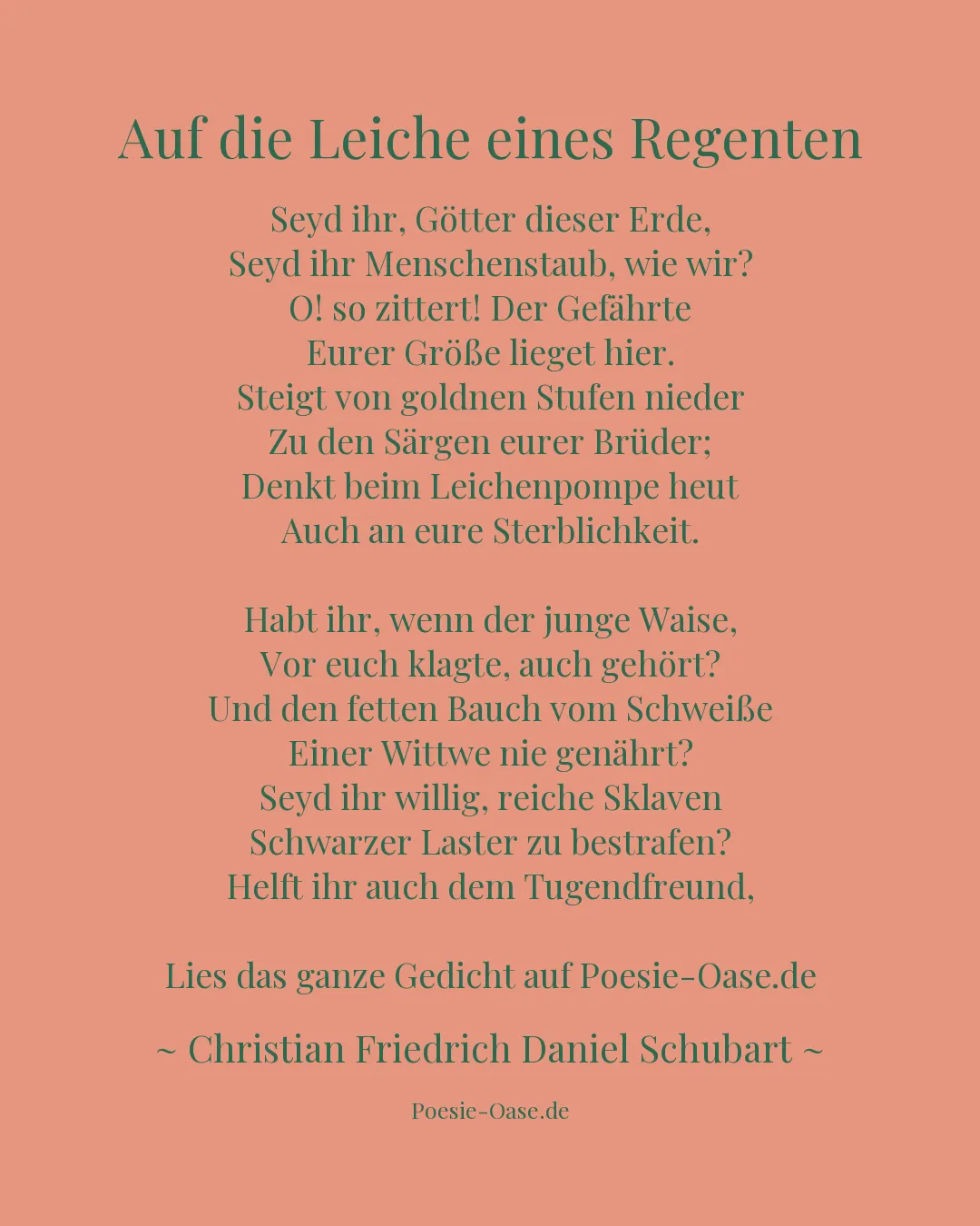 Illustration zu Auf die Leiche eines Regenten