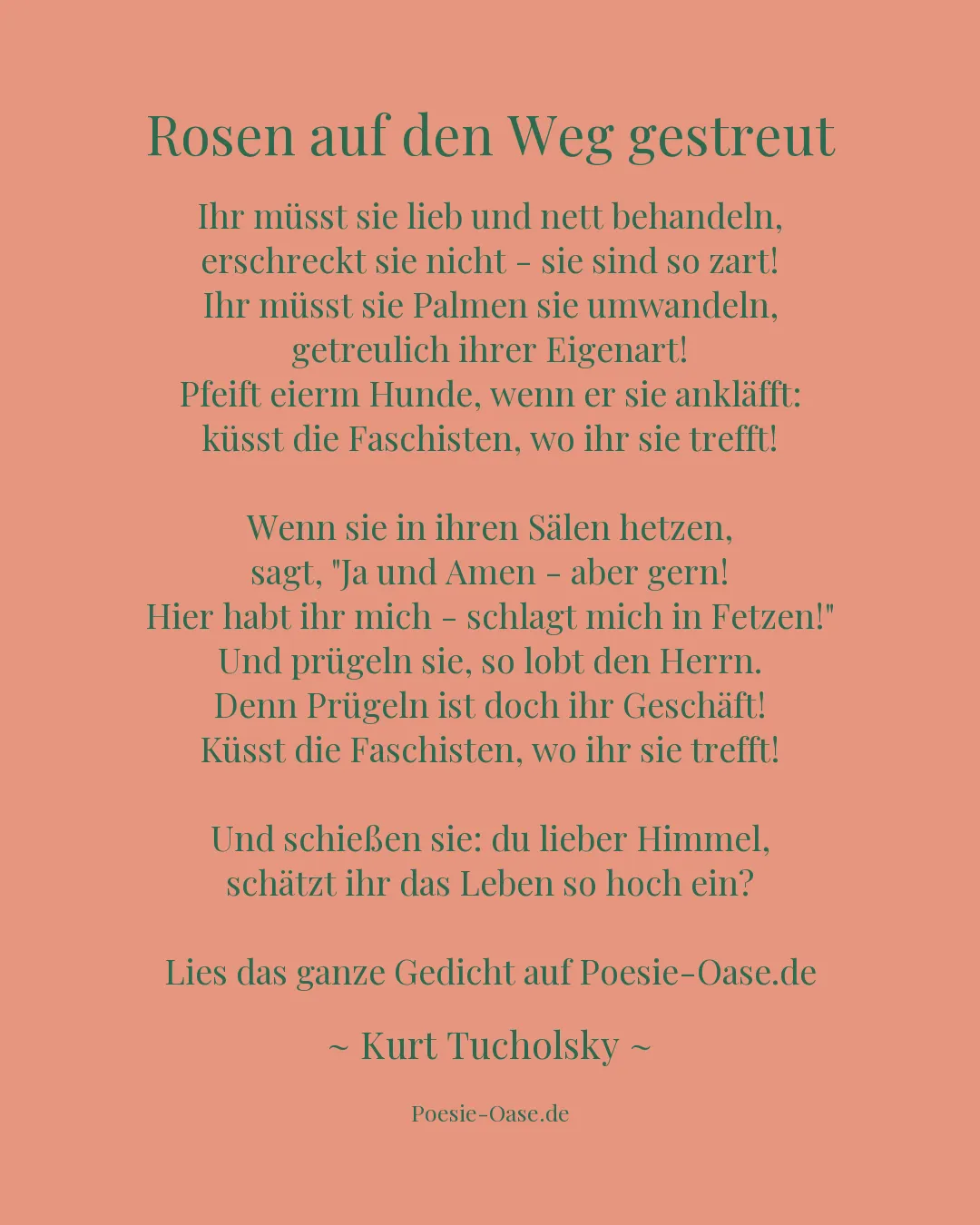 Illustration zu Rosen auf den Weg gestreut