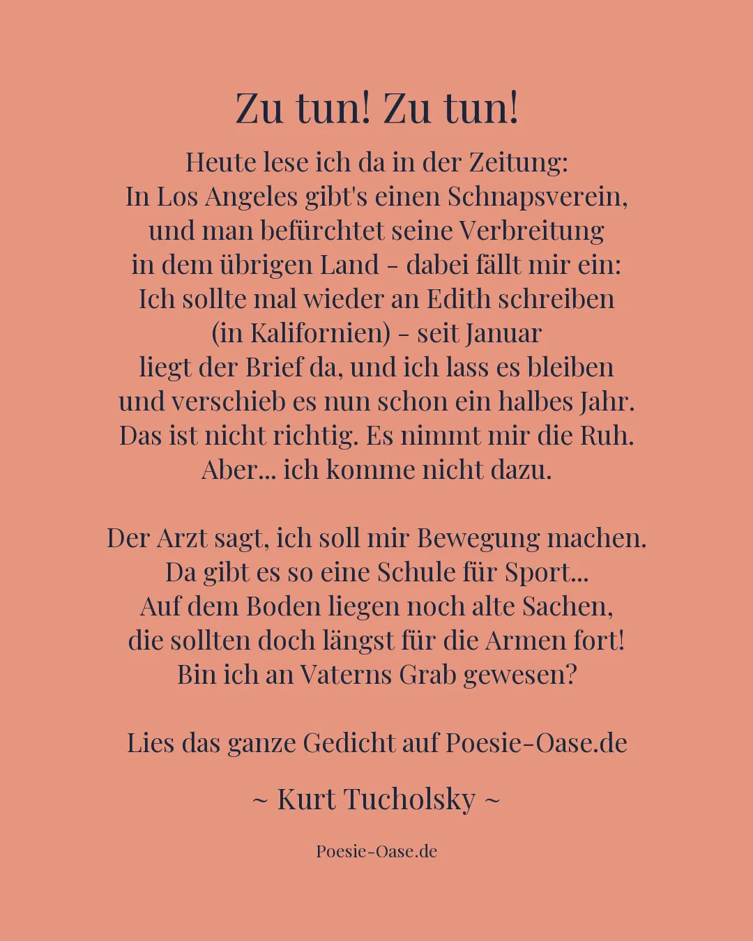 Illustration zu Zu tun! Zu tun!