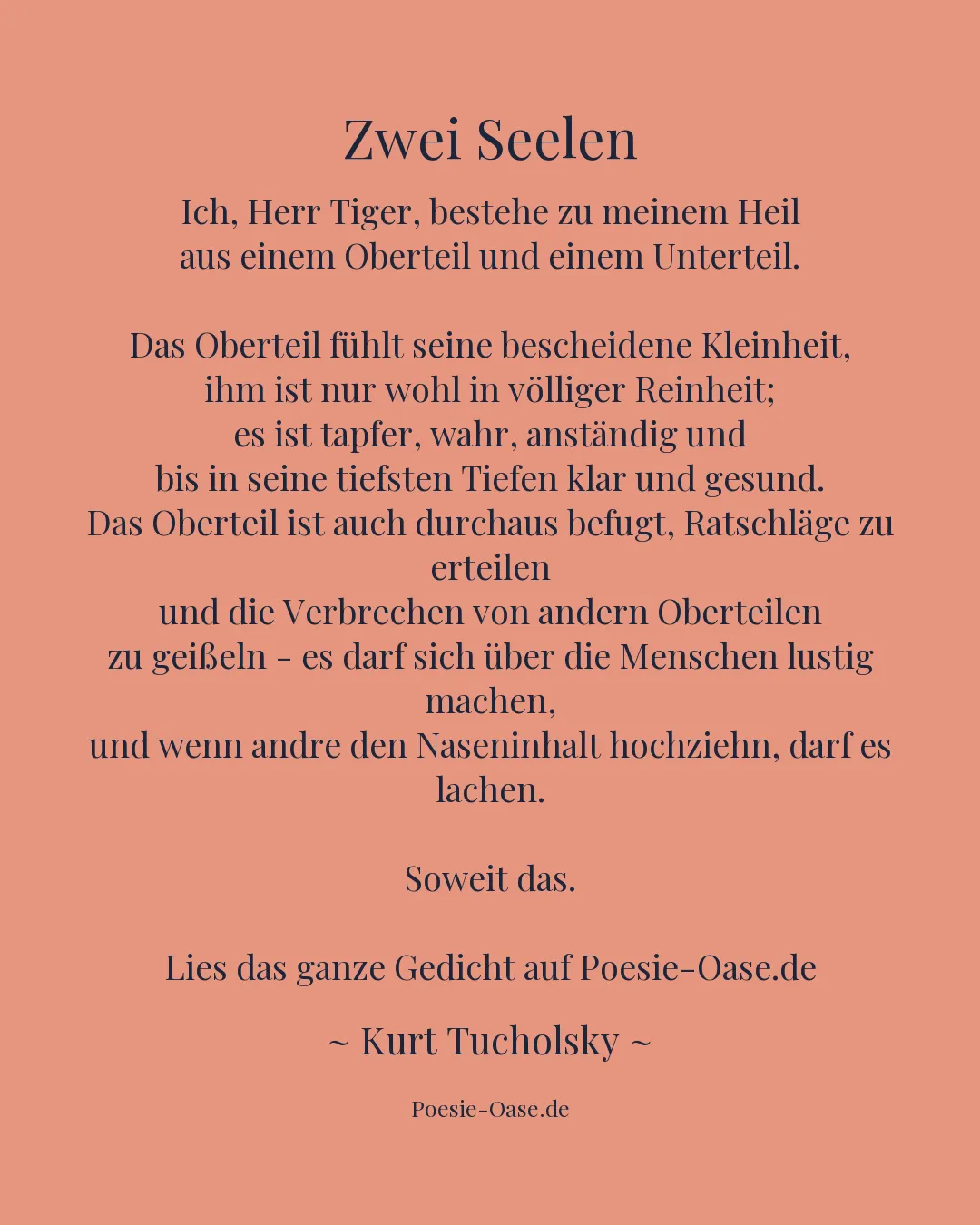 Illustration zu Zwei Seelen
