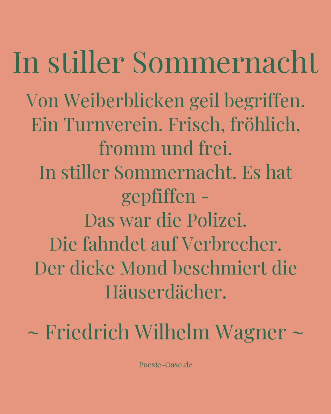 Illustration zu In stiller Sommernacht