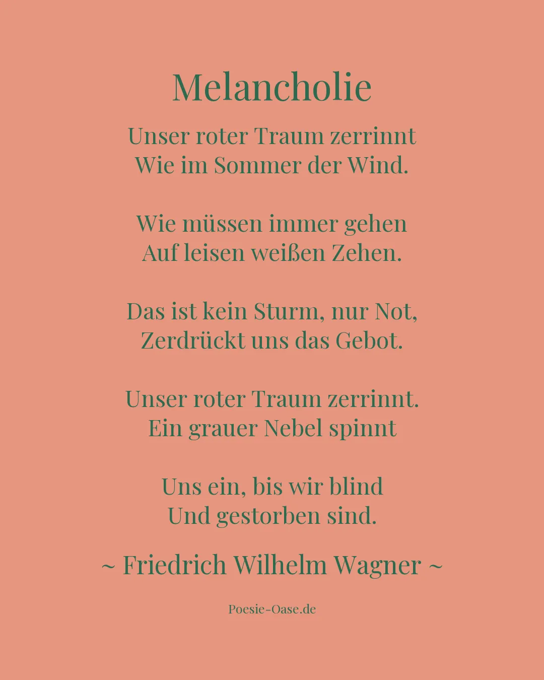 Illustration zu Melancholie
