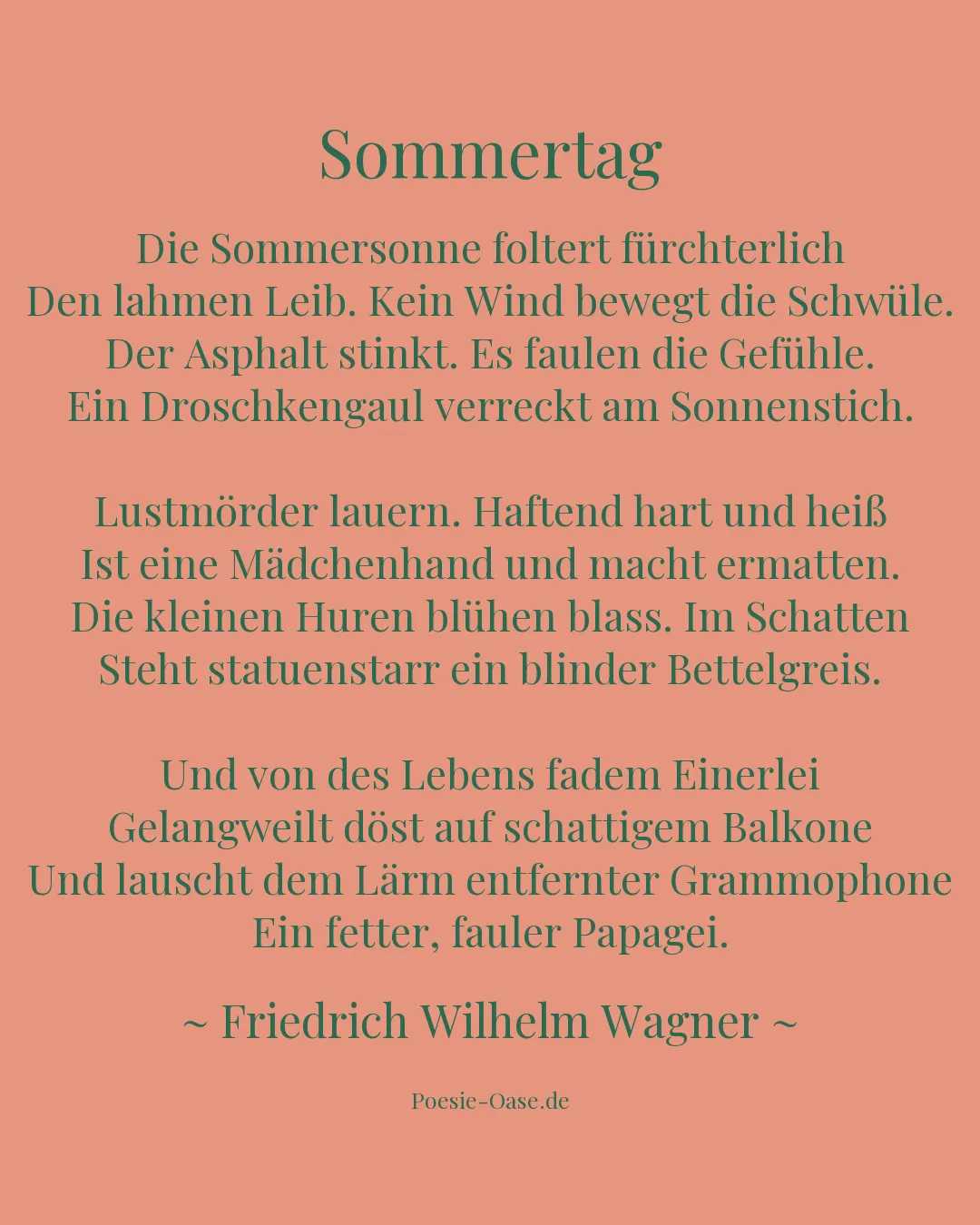 Illustration zu Sommertag