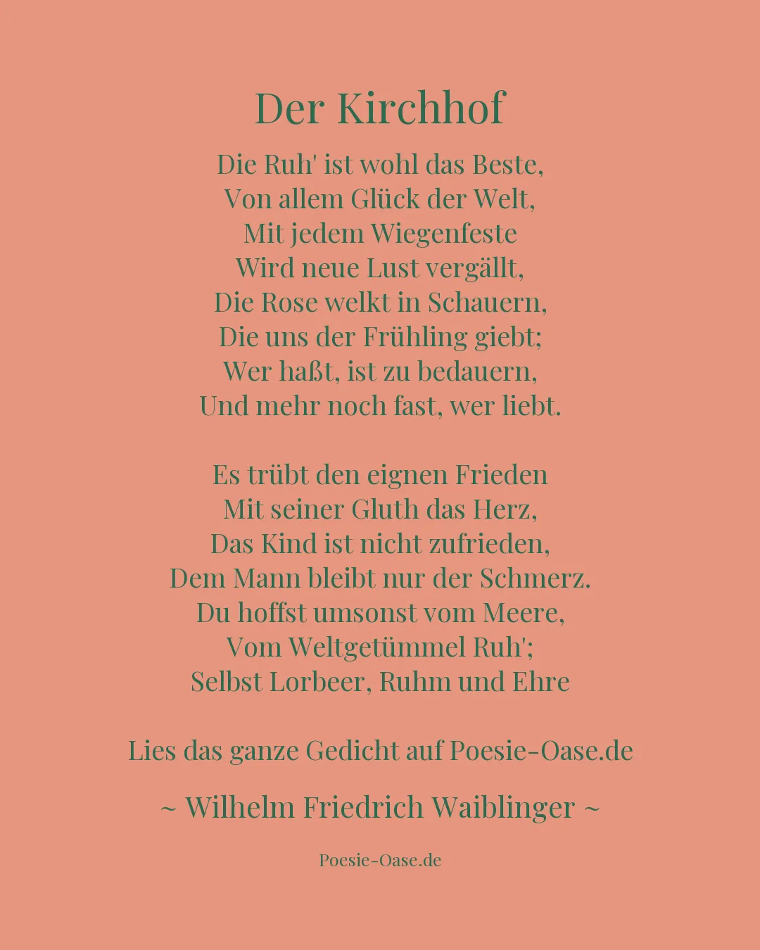 Illustration zu Der Kirchhof
