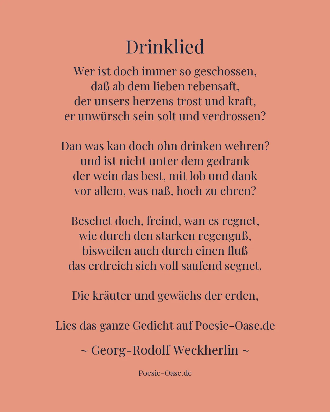 Illustration zu Drinklied