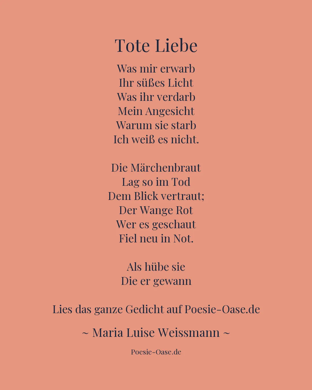 Illustration zu Tote Liebe
