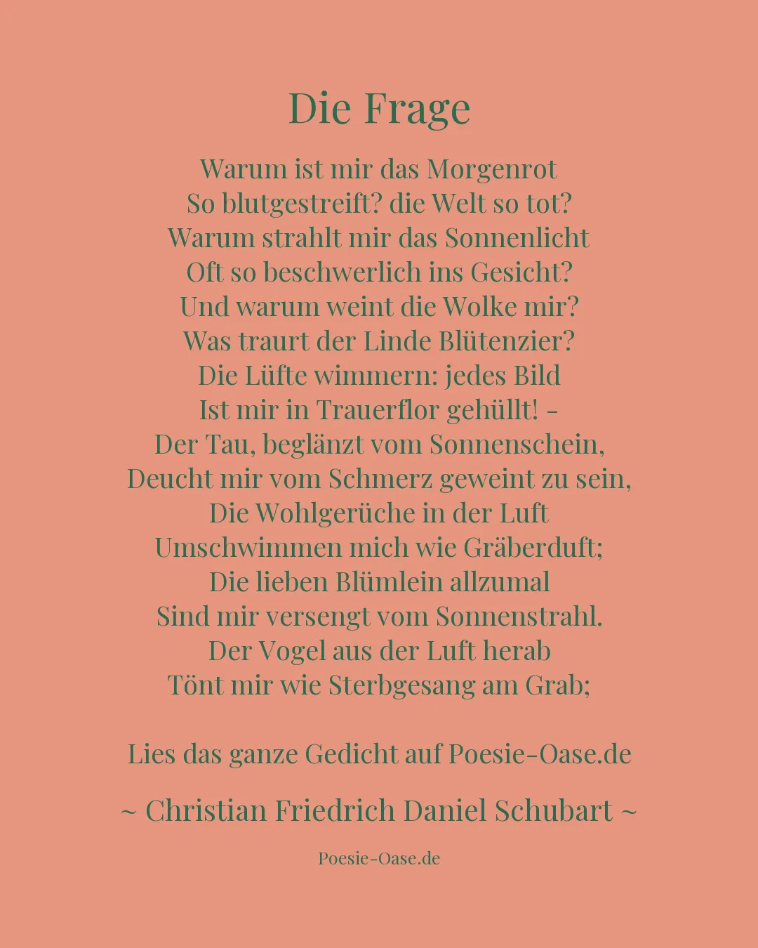 Illustration zu Die Frage