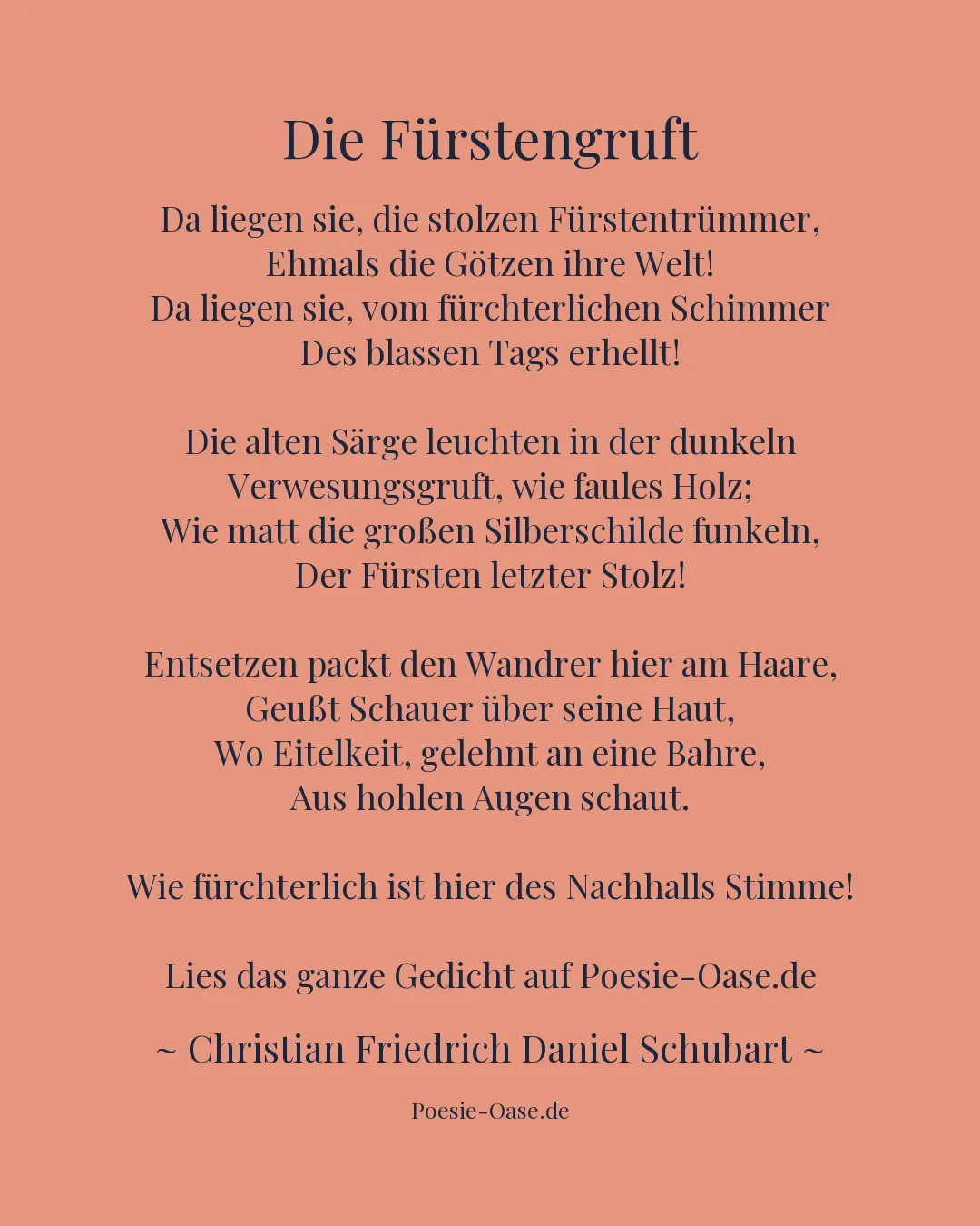 Illustration zu Die Fürstengruft