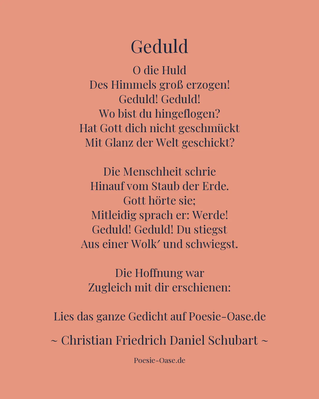 Illustration zu Geduld