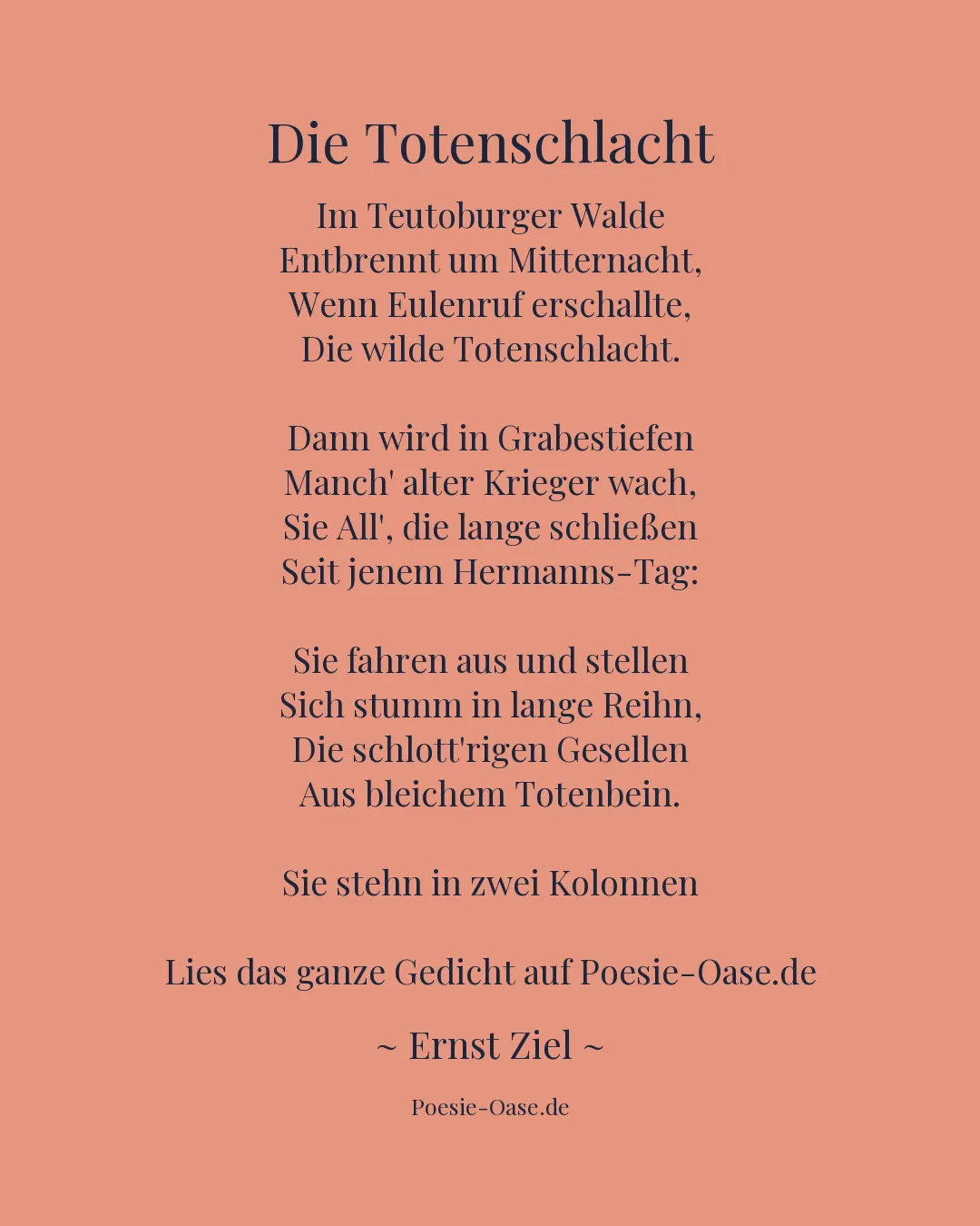 Illustration zu Die Totenschlacht