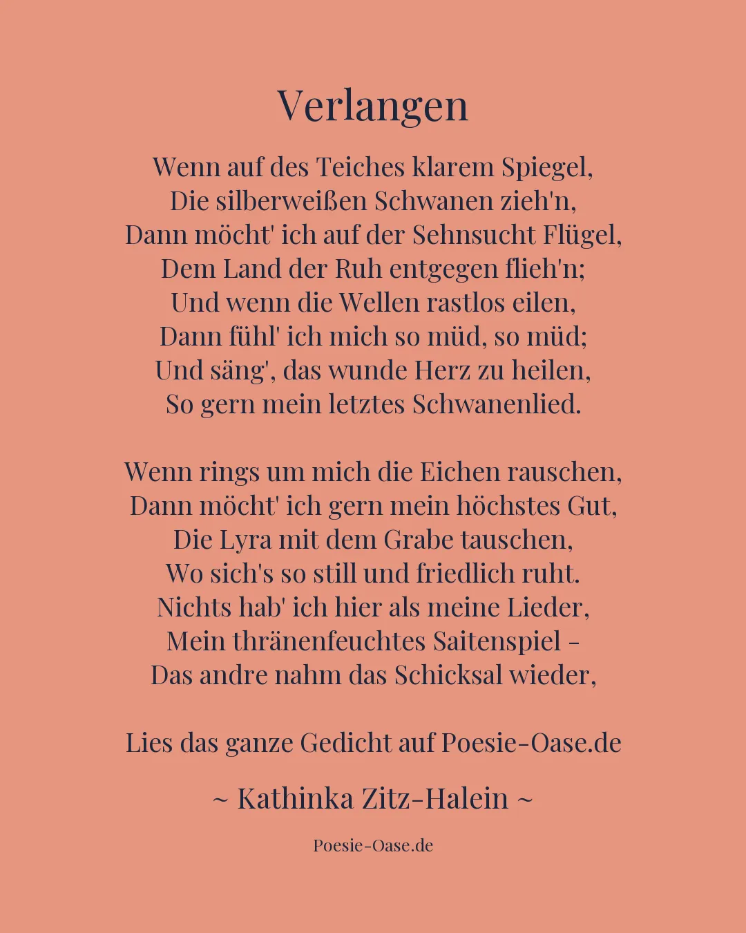 Illustration zu Verlangen